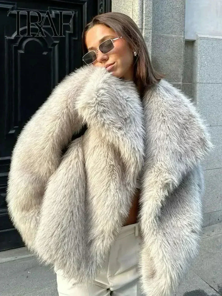 Women’s Plush Teddy Jacket