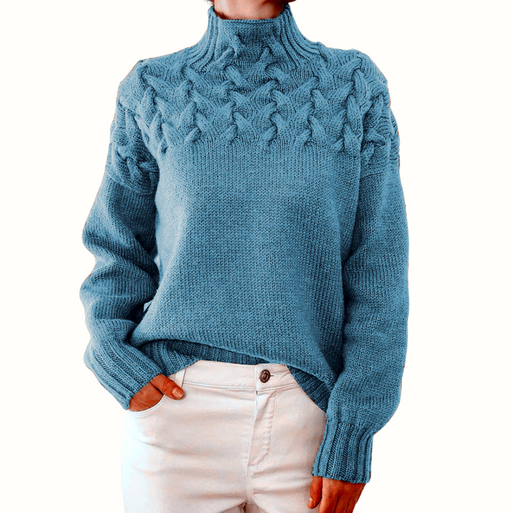 Women’s Long Sleeve Turtleneck Sweater