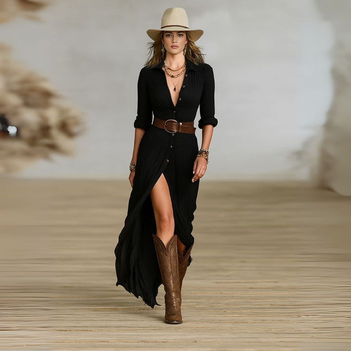 Women’s Chic Flowy Maxi Dress