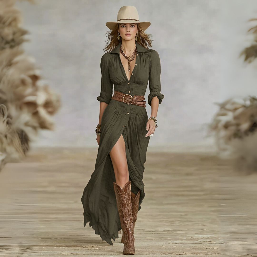 Women’s Chic Flowy Maxi Dress