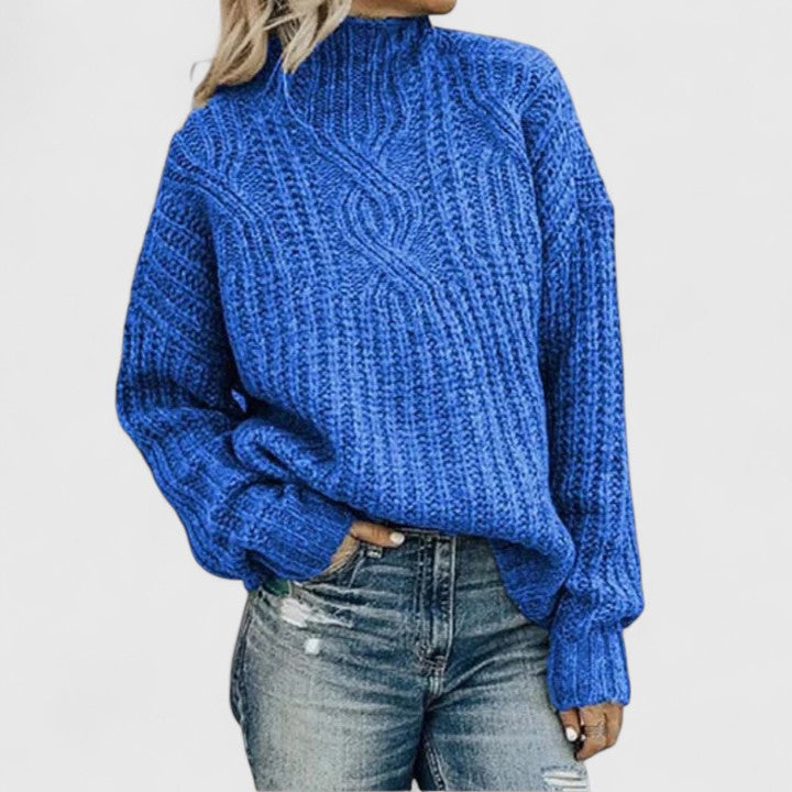 Women’s Knit Pullover Long Sleeve Sweater