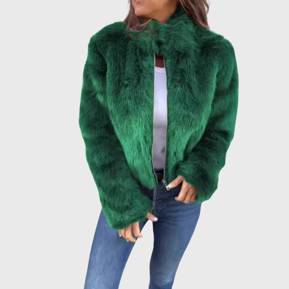Women’s Teddy Thermal Zip Up Jacket