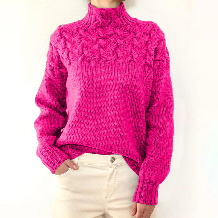 Women’s Long Sleeve Turtleneck Sweater