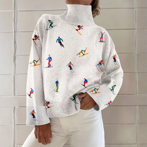 Women’s Ribbed Turtleneck Sweater