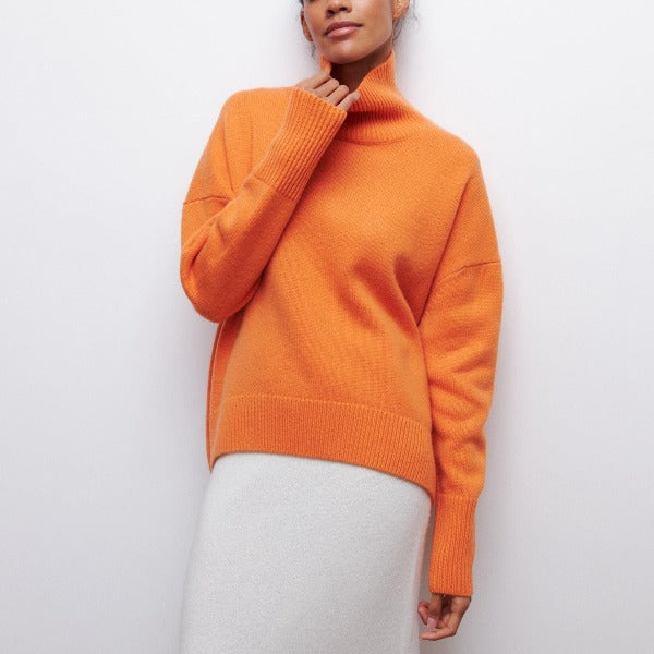Women’s Knitted Turtleneck Sweater