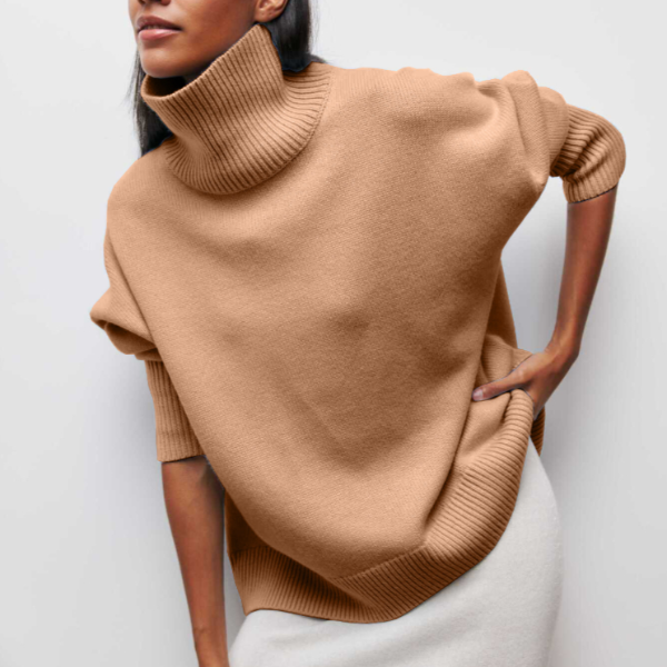 Women’s Knitted Turtleneck Sweater