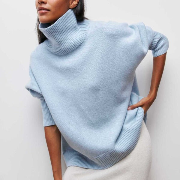 Women’s Knitted Turtleneck Sweater