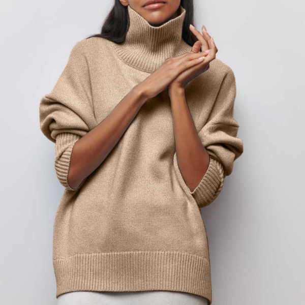 Women’s Knitted Turtleneck Sweater