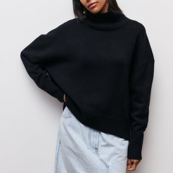 Women’s Knitted Turtleneck Sweater