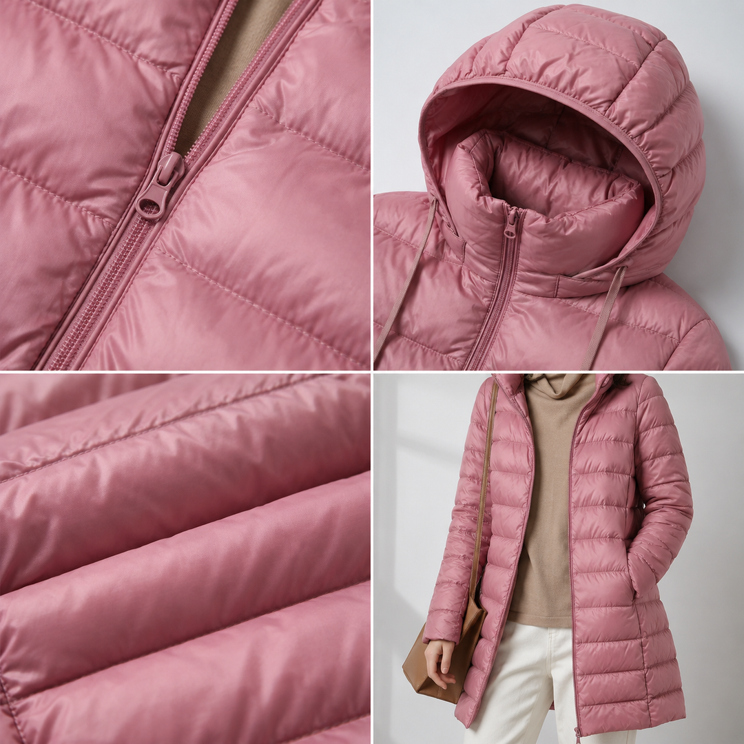 Women’s Lightweight Removable Hood Jacket