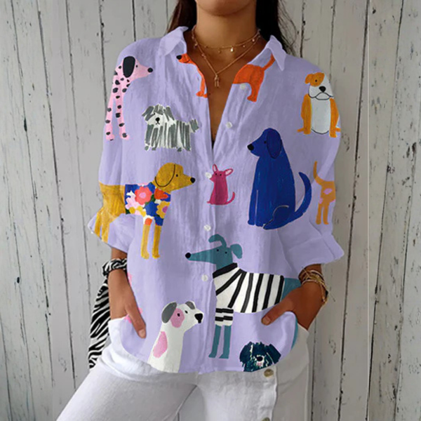 Women’s Floral Print Boho Blouse