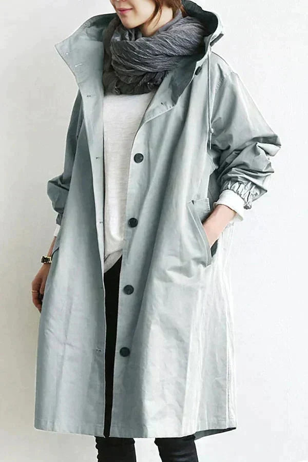 Women’s Double-Breasted Belted Trench Coat