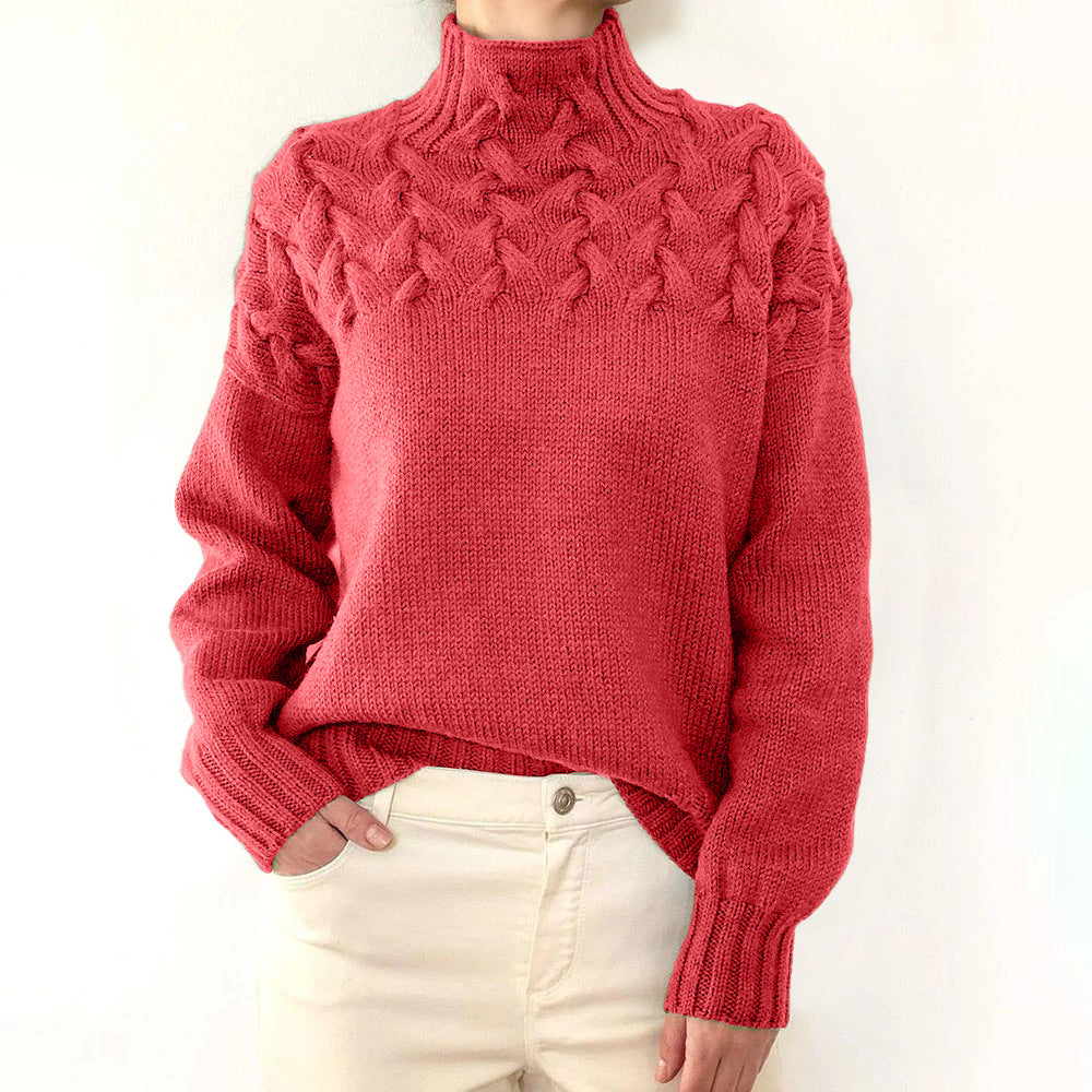 Women’s Long Sleeve Turtleneck Sweater