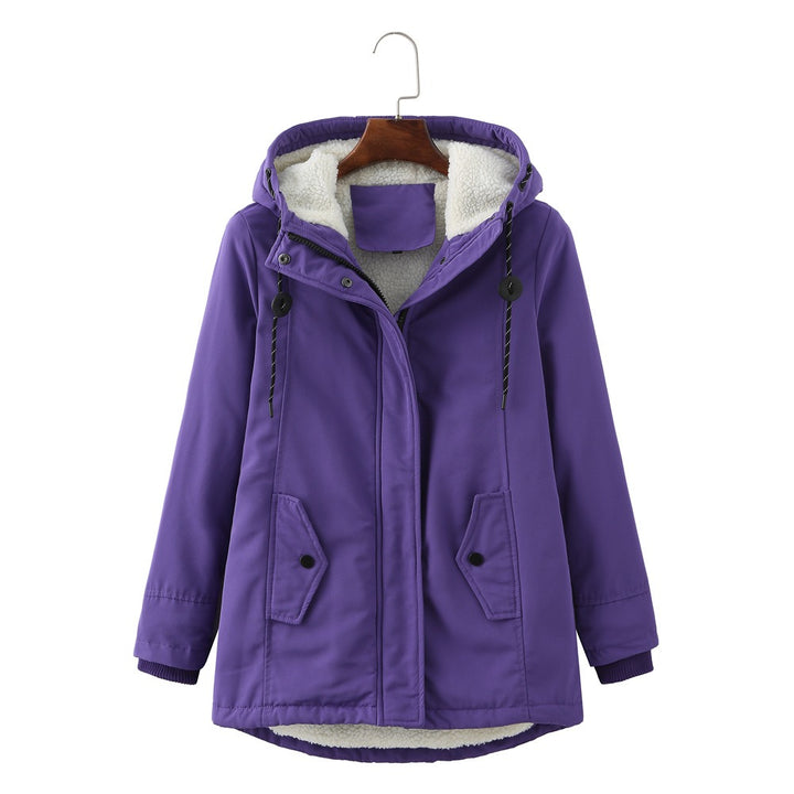 Women’s Long Hooded Insulated Parka