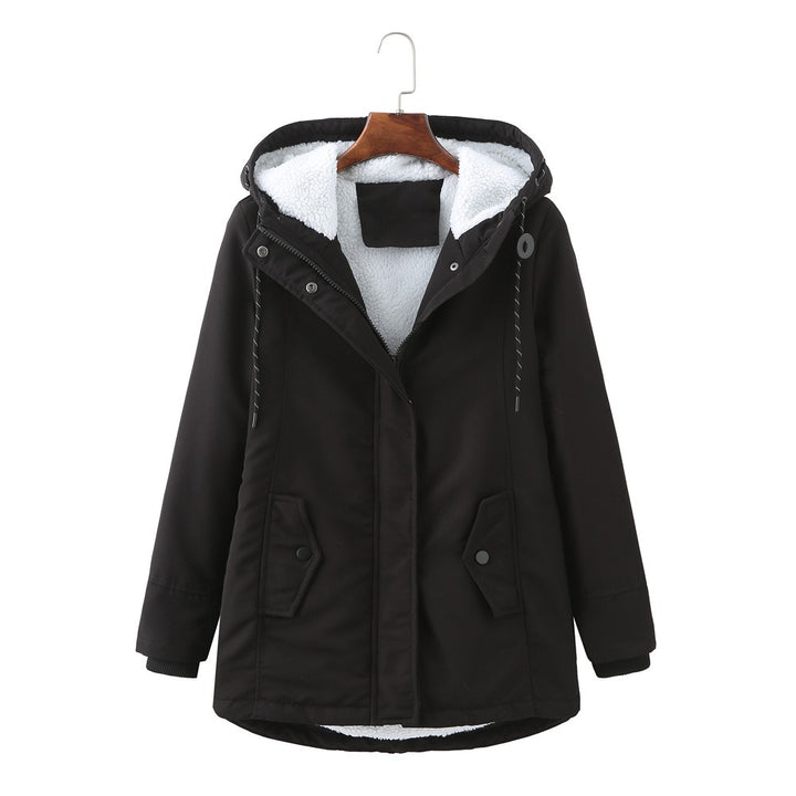 Women’s Long Hooded Insulated Parka
