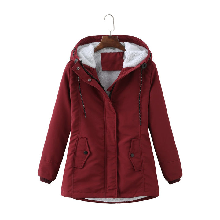 Women’s Long Hooded Insulated Parka
