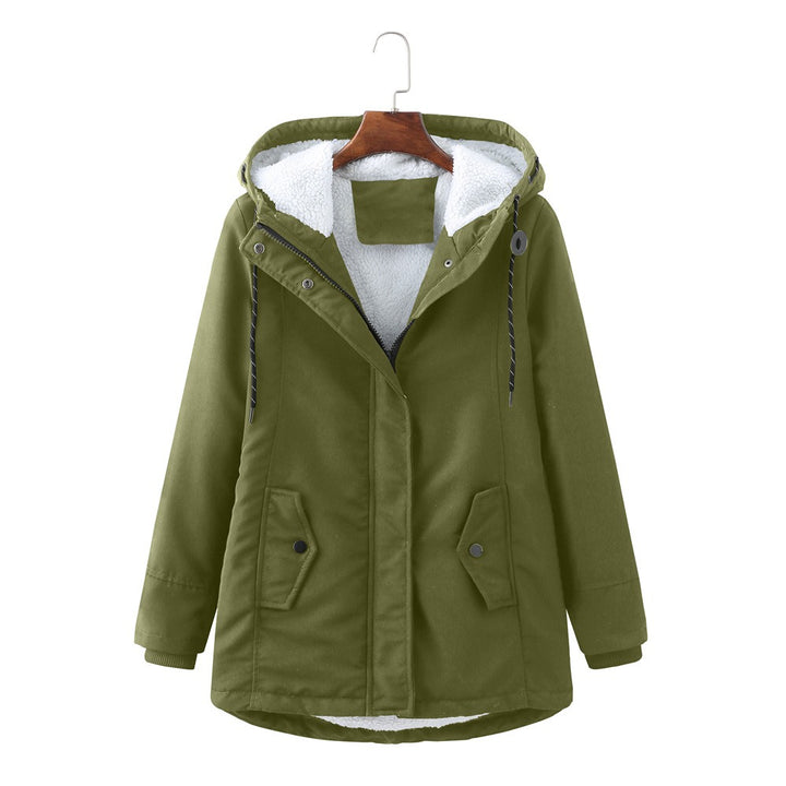 Women’s Long Hooded Insulated Parka