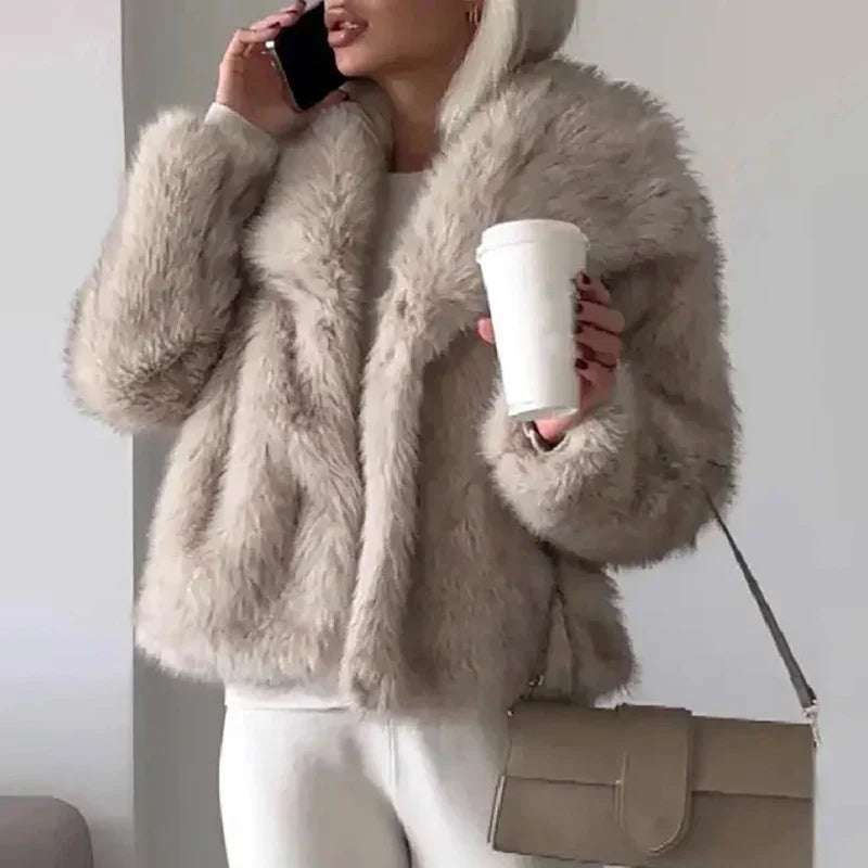 Women’s Faux Fur Winter Jacket