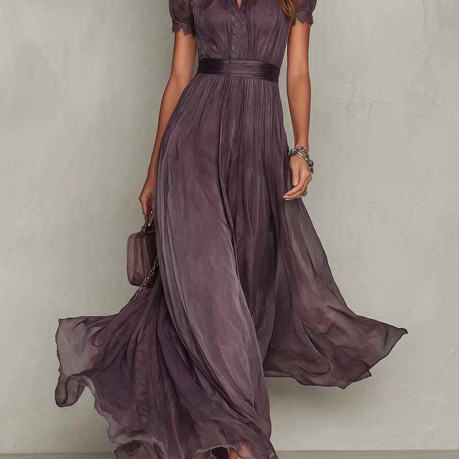 Women’s Chiffon Maxi Evening Dress
