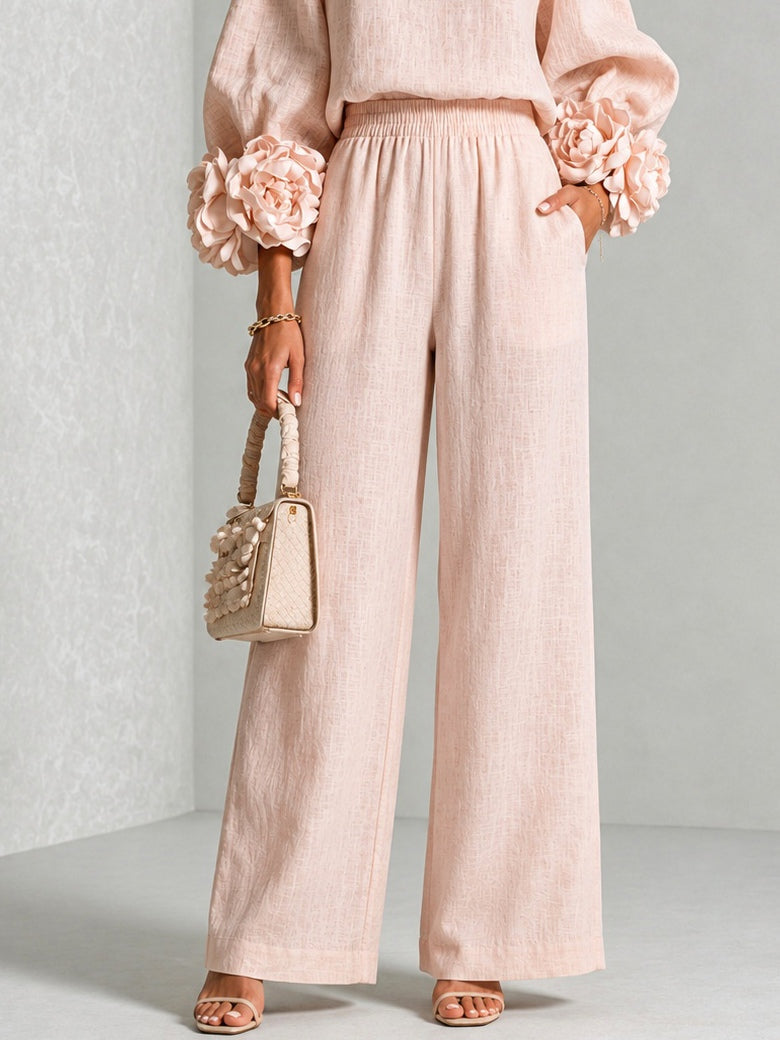 Women’s Floral Cuff Two-Piece Set