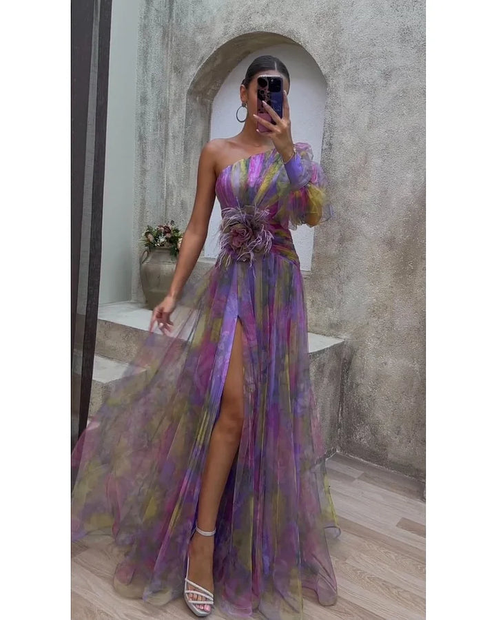 Women’s Elegant Colorful Dress