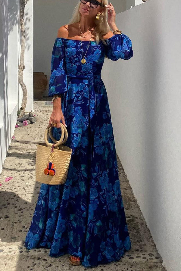 Women’s Floral Print Maxi Dress