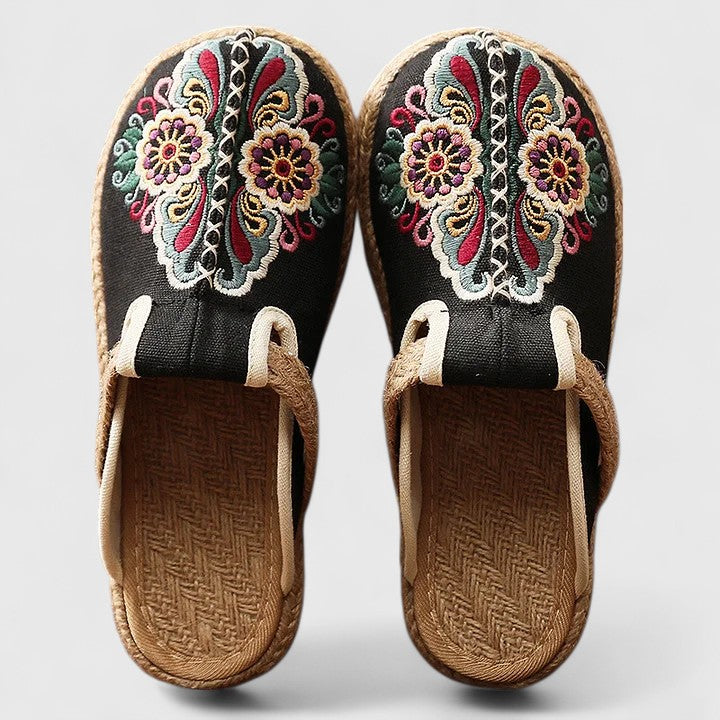 Women’s Floral Slip-On Mules