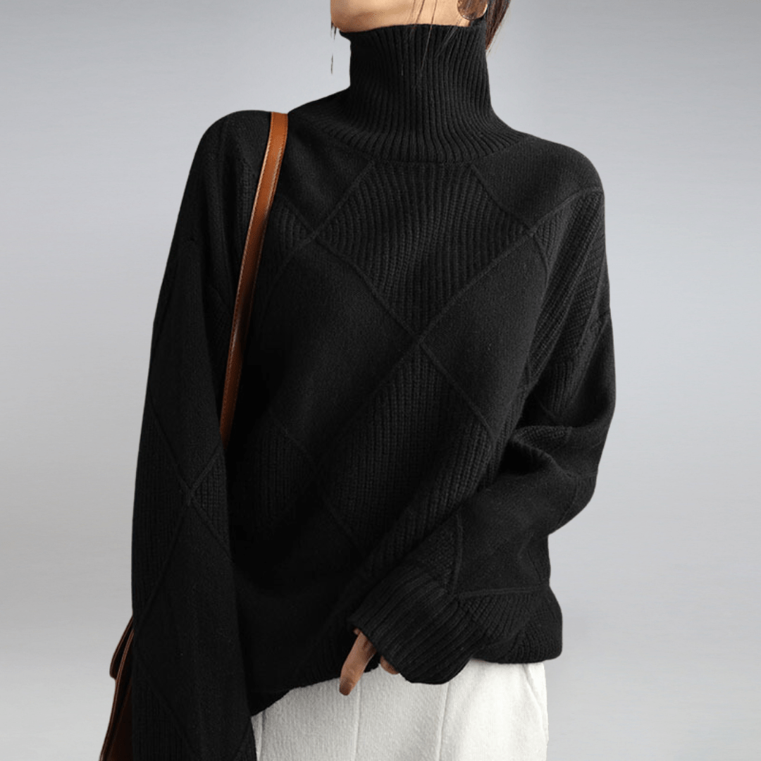 Women’s Soft Turtleneck Pullover Sweater