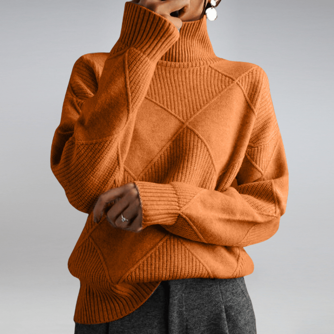 Women’s Soft Turtleneck Pullover Sweater