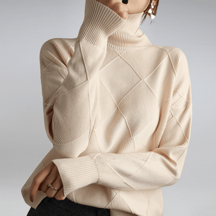 Women’s Soft Turtleneck Pullover Sweater