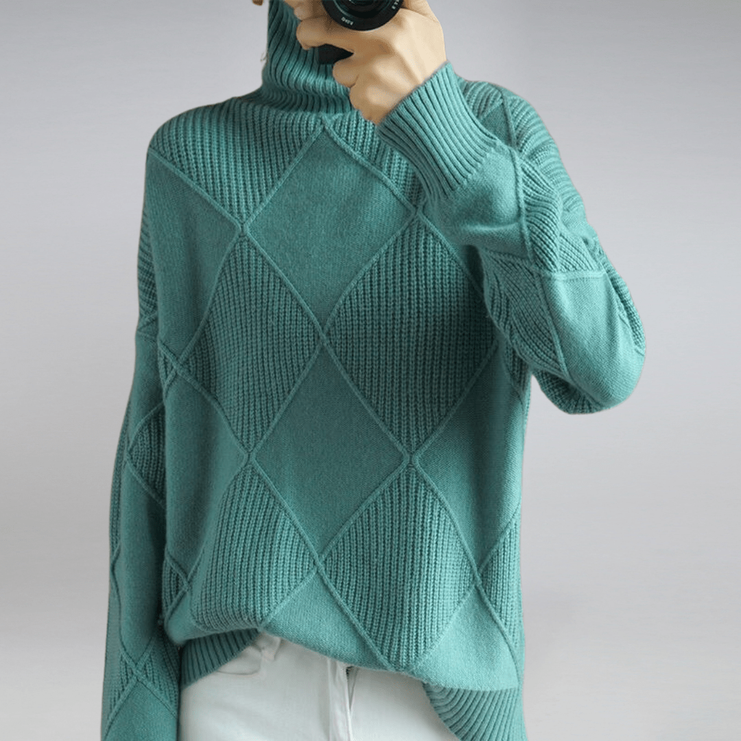 Women’s Soft Turtleneck Pullover Sweater