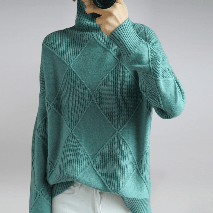 Women’s Soft Turtleneck Pullover Sweater