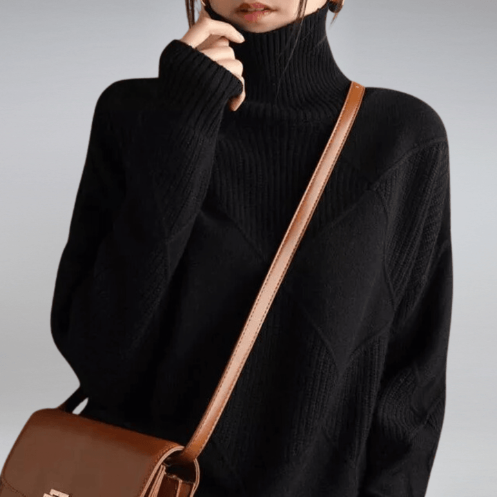 Women’s Soft Turtleneck Pullover Sweater
