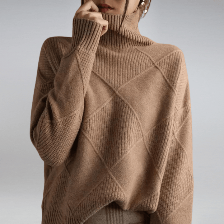 Women’s Soft Turtleneck Pullover Sweater