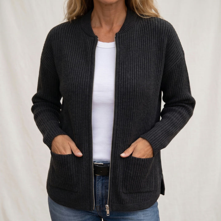 Women’s Cozy Cardigan With Deep Pockets