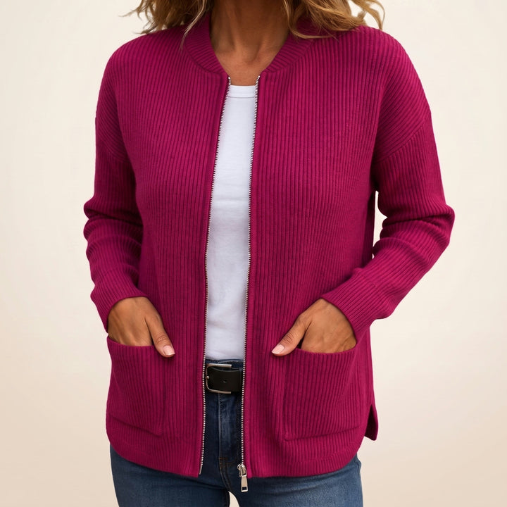 Women’s Cozy Cardigan With Deep Pockets