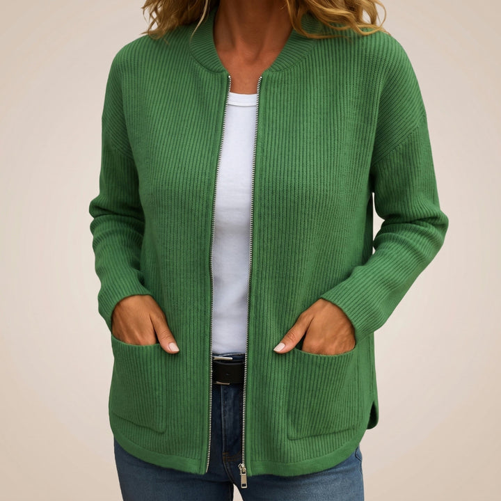 Women’s Cozy Cardigan With Deep Pockets