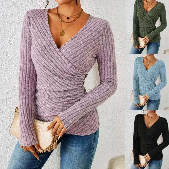 Women’s Tummy Control Compression Long Sleeve Top