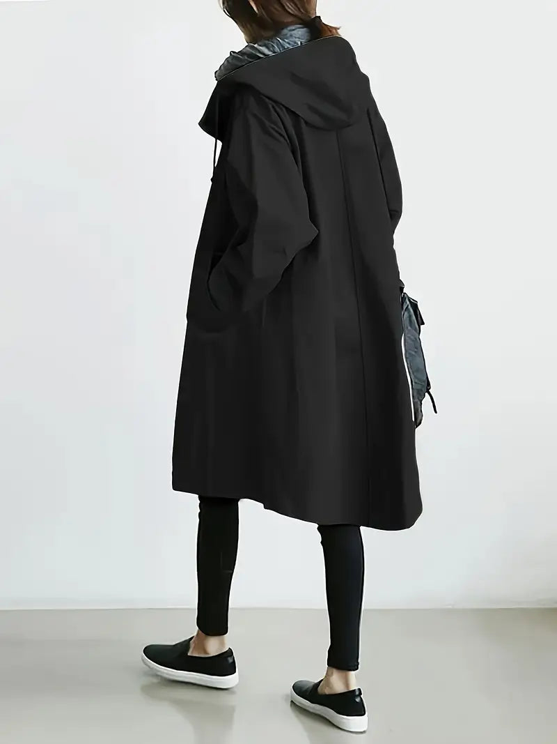 Women’s Double-Breasted Belted Trench Coat