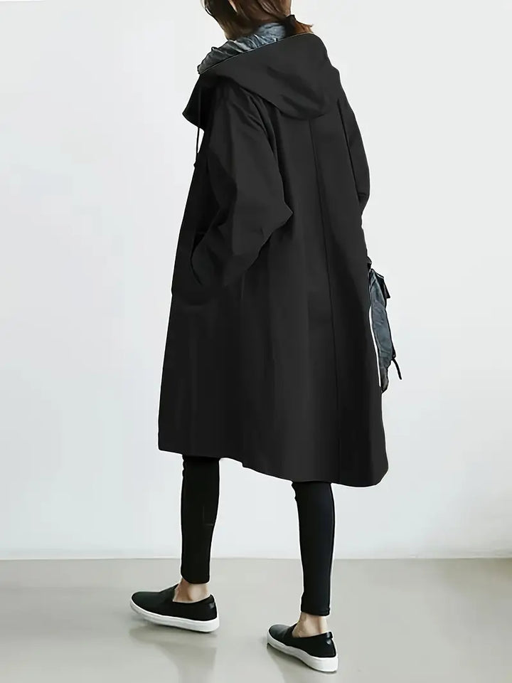 Women’s Double-Breasted Belted Trench Coat