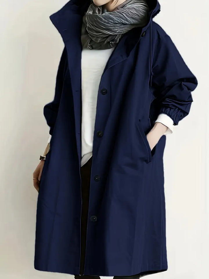 Women’s Double-Breasted Belted Trench Coat