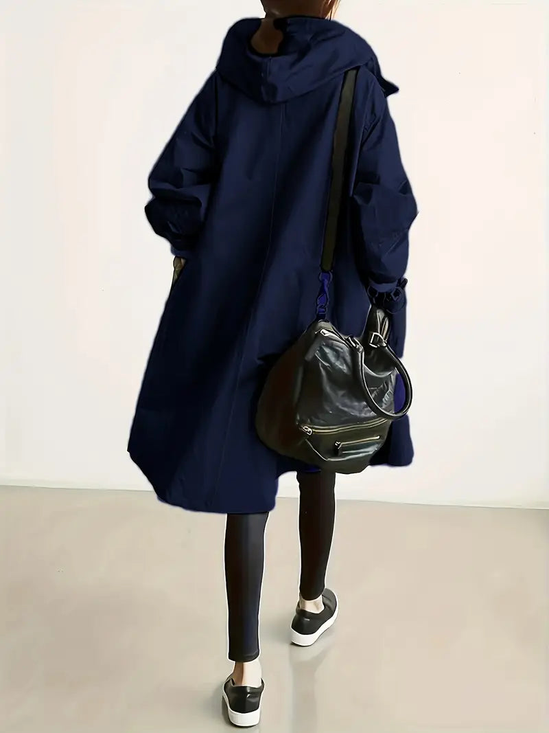 Women’s Double-Breasted Belted Trench Coat