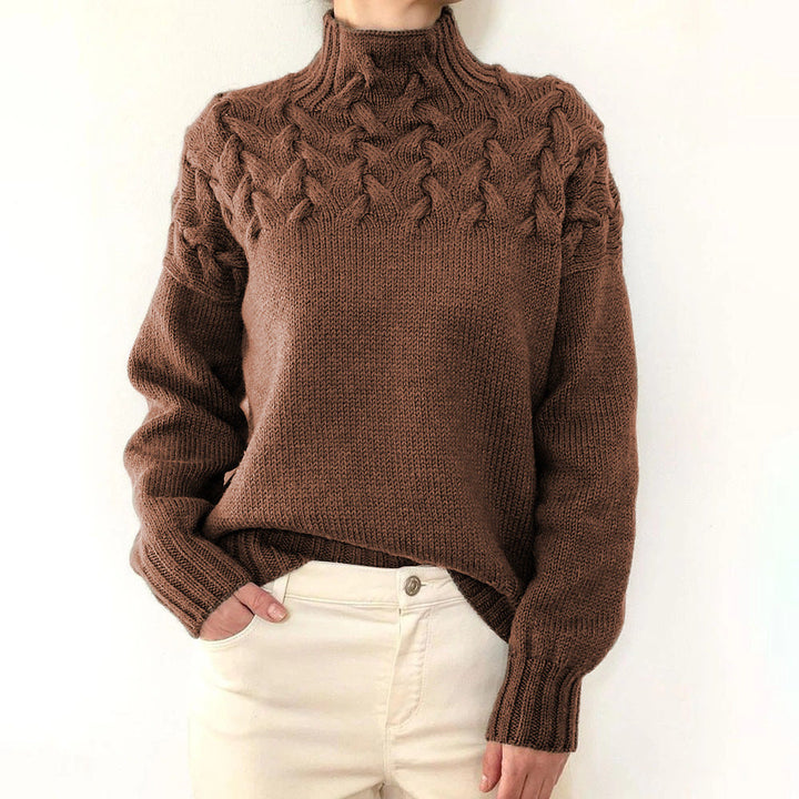 Women’s Long Sleeve Turtleneck Sweater