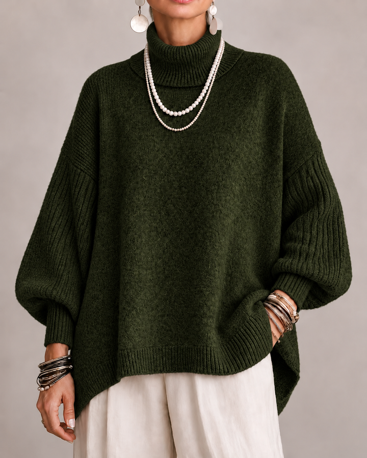 Women’s Turtleneck Long Sleeve Sweater