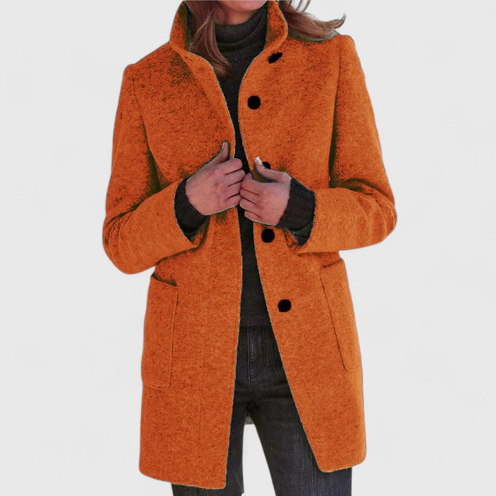 Women’s Elegant Tailored Longline Coat