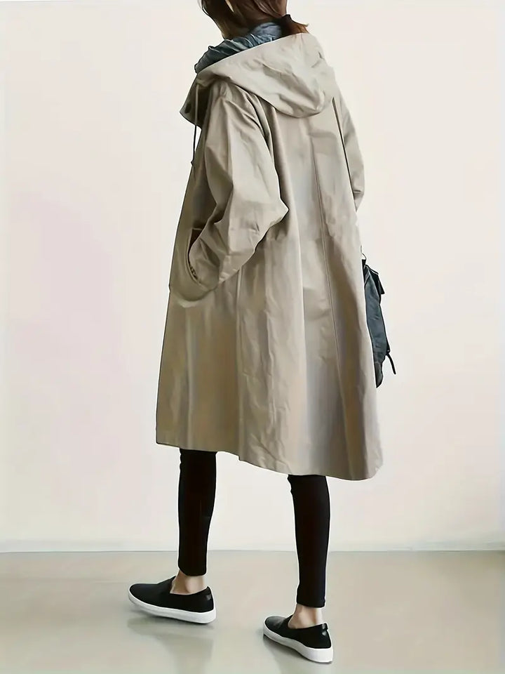 Women’s Double-Breasted Belted Trench Coat