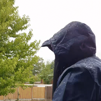 Women’s 3-in-1 Detachable Hood Raincoat