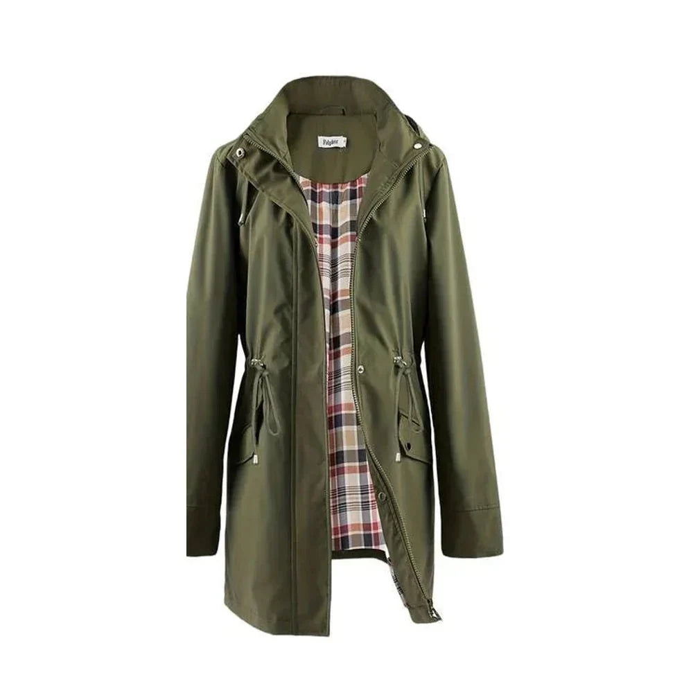 Women’s 3-in-1 Detachable Hood Raincoat