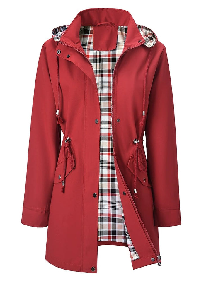 Women’s 3-in-1 Detachable Hood Raincoat