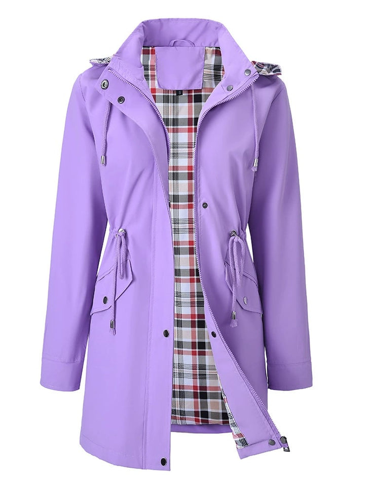 Women’s 3-in-1 Detachable Hood Raincoat